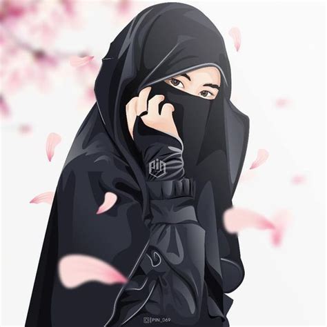 14 Anime Muslimah 100 Gambar Kartun Muslimah Lucu Cantik Bercadar Terbaru Gambar Gambar
