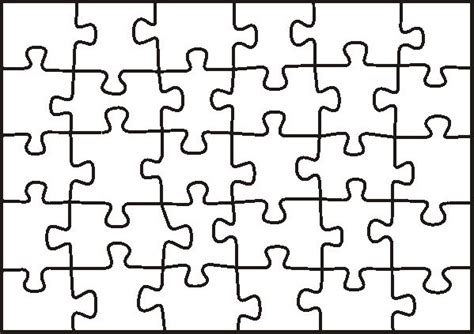 puzzle template students create  piece    joined