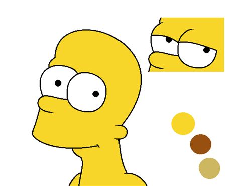 Smile Male Simpson Base One By Ask Erin Neon On Deviantart