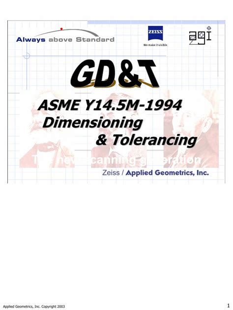 Pdf Asme Y145m 1994 Dimensioning And Tolerancing · Pdf Filethe