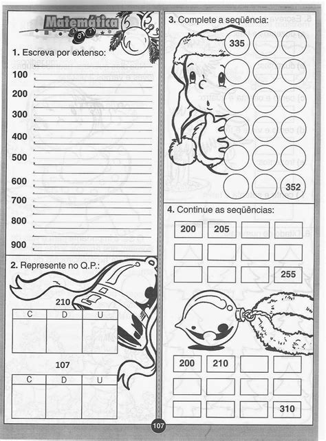 Atividades Escrita Dos Numeros Por Extenso