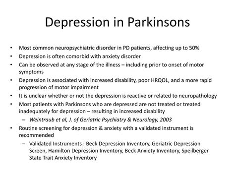Ppt Rehabilitation Management Of Parkinsons Disease Powerpoint