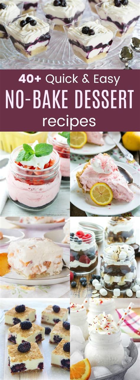Quick No Bake Dessert Recipes Cupcakes And Kale Chips
