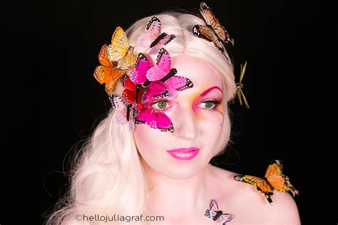Julia Graf Butterfly Fairy Makeup