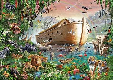 Noah S Ark Noahs Ark Bible Pictures Biblical Art