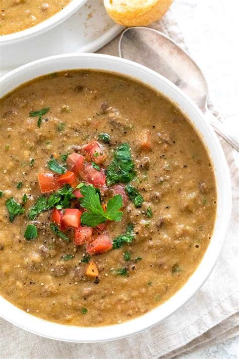 Craving A Warm Bowl Of Lentil Soup This Nutritious Mediterranean Style