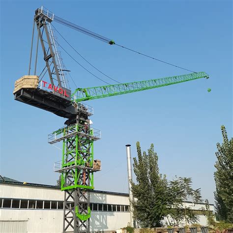 Tavol Qtz Series Outside Climbing Tower Crane Luffing Tower Crane