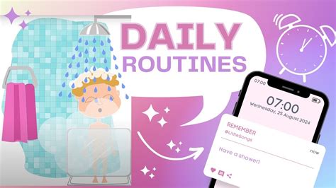 The Morning Routines Song Daily Routines My Routine ตัวอย่าง