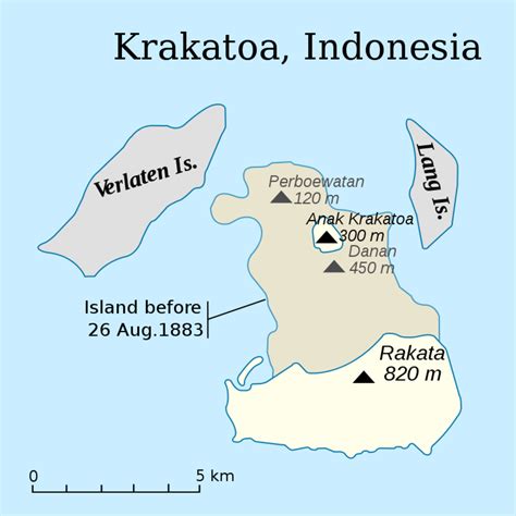 Krakatoas Volcanic Eruption 1883 310db Explosion Heard 5000km Away