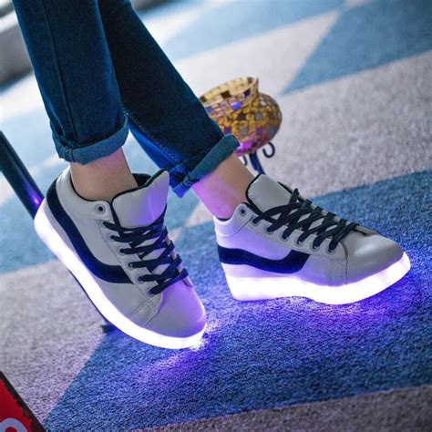 2015 Led Shoes For Adults Fashion Light Up Sneakers Men Fashion