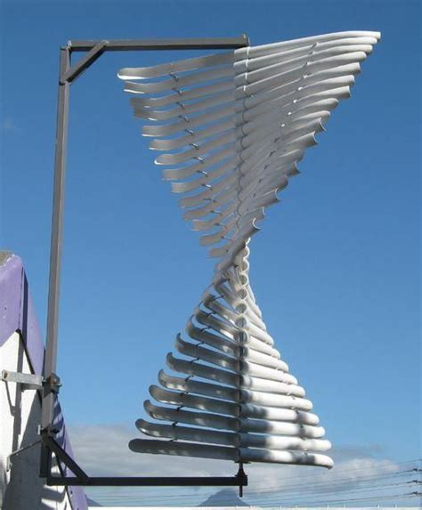 Helical Vawt A Pvc Bladed Type Of Helical Wind Turbine Instructable