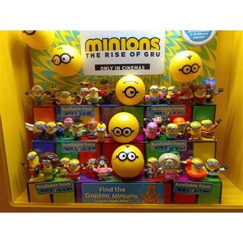 Ready Stock Mcdonalds Mcd Mcdonalds Happy Meal Toy Minions The Rise