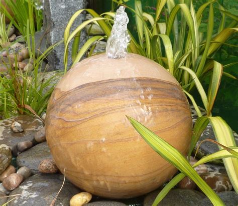 Drilled Rainbow Sphere Feature Water Features In The Garden Sphere Water Feature Outdoor