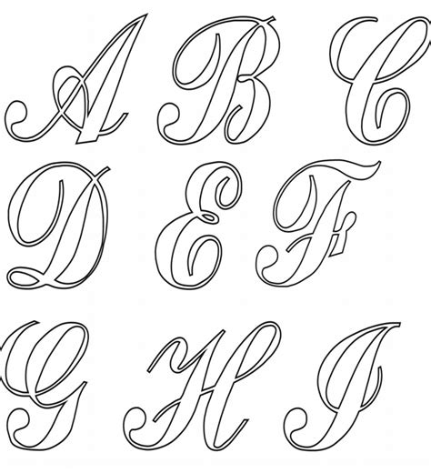 Alfabeto Em Letras Cursivas Maiusculas E Minusculas Para Imprimir