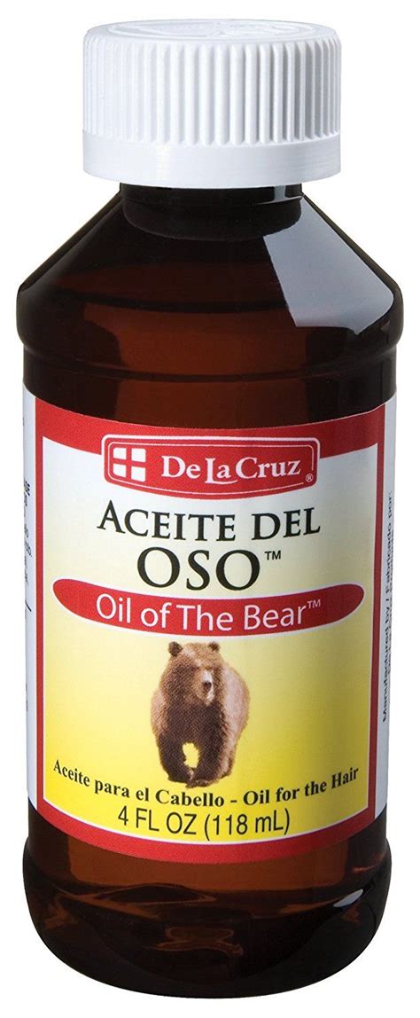 De La Cruz Oil Of The Bear Aceite Del Oso 4 Fl Oz 1 Pack Learn