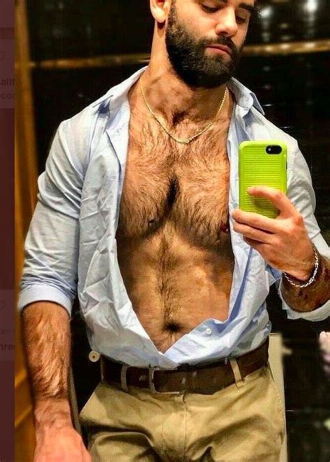 Pin On Hairy Men Open Shirt