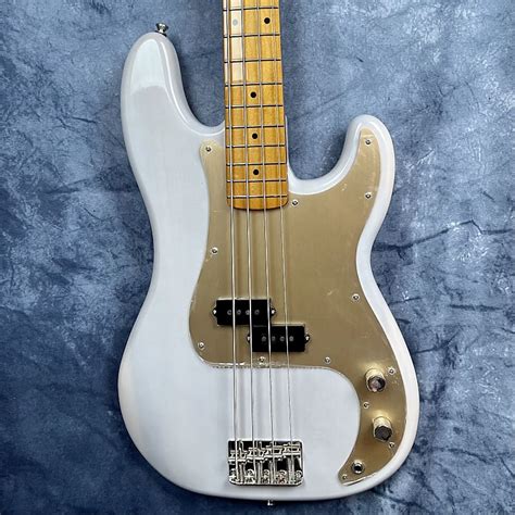 Squier FSR Classic Vibe Late 50s Precision Bass White Reverb UK