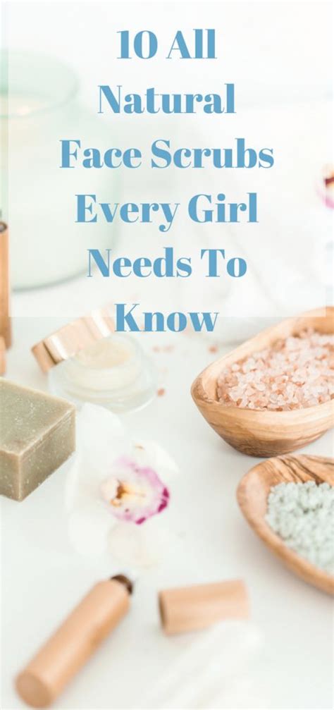 10 All Natural Face Scrubs Every Girl Needs To Know