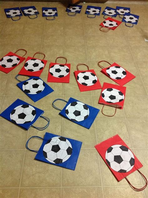 Soccer Goody Bags Soccer Birthday Parties Soccer Theme Parties