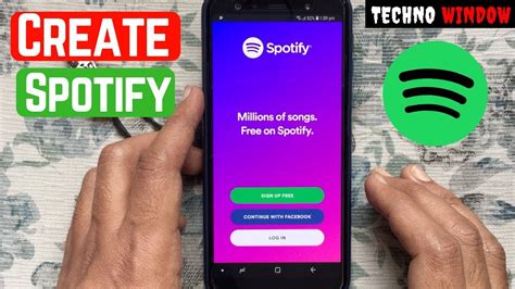 How To Create New Spotify Account On Android Youtube
