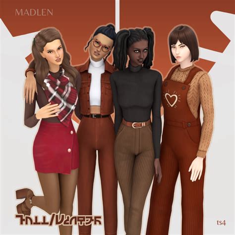 Madlen — Fallwinter Pack Some Of The Most Popular Sims 4 Mods