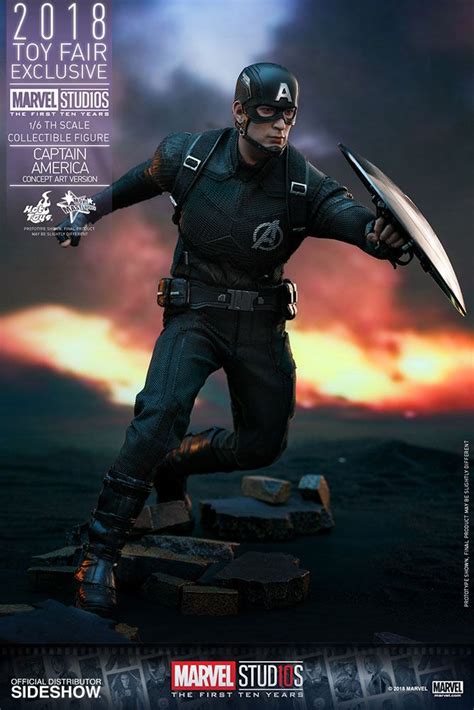 Marvel Captain America Concept Art Toy Fair Exclusive