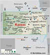 Kansas Map / Geography of Kansas/ Map of Kansas - Worldatlas.com