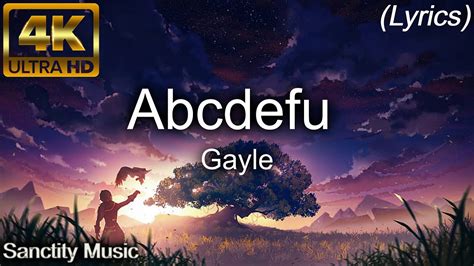 Gayle Abcdefu Clean Audiolyrics 4k Youtube