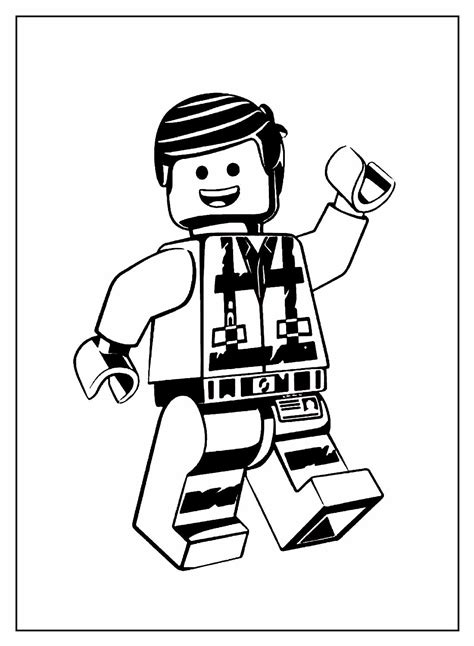 Desenhos De Lego Para Colorir Bora Colorir