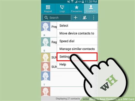 Storing contacts on sim card is a feature of older phones before internal storage was really a thing. 3 Ways to Save Contacts to a SIM Card - wikiHow