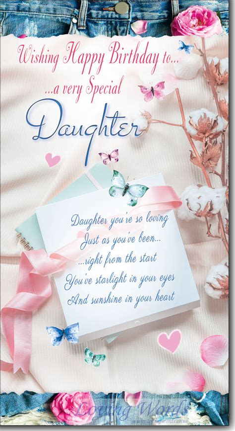 Birthday Special Daughter Greeting Cards By Loving Words