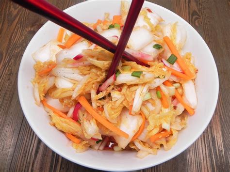 Kimchi Korean Fermented Spicy Cabbage Recipe Allrecipes