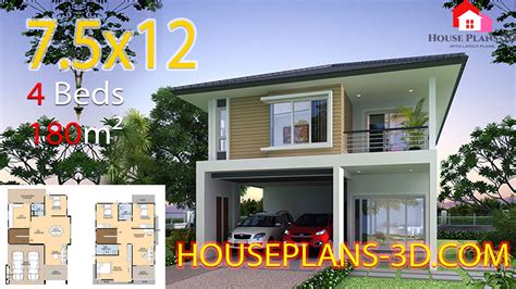 4 Bedroom 2 Story House Plans 3d Bmp Bloop