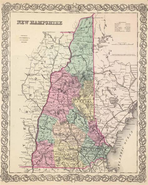 Nh Counties Map