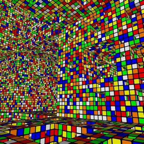 5000x5000 Wallpaper Wallpapersafari Iluzii Cubul Rubik