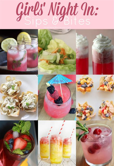 Delicious Recipes For A Girls Night In