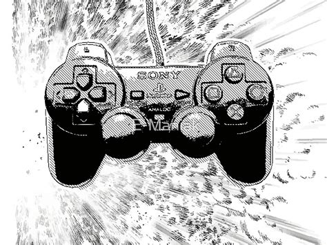 Ps Manga Controller By E Maniak Redbubble