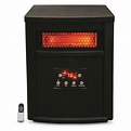 Lifesmart 1500-Watt Infrared Cabinet Indoor Electric Space Heater with ...