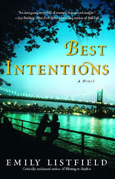 Best Intentions Book By Emily Listfield Official Publisher Page