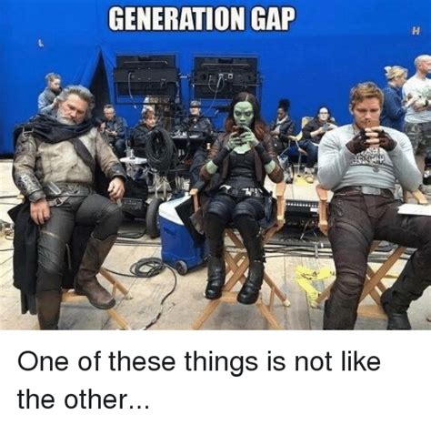 Generation Gap One Of These Things Is Not Like The Other Meme On Meme