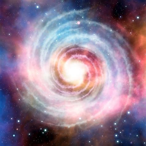 Spiral Galaxy Milky Way — Stock Photo © Alexmit 35601317