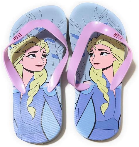 Frozen Disney Girls Flip Flop Disney Frozen Elsa Beach Or Pool Sandals