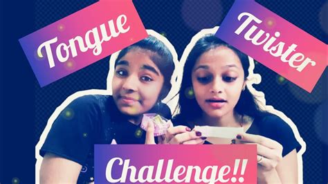 Tongue Twister Challenge Ii Double Dhamaka Youtube