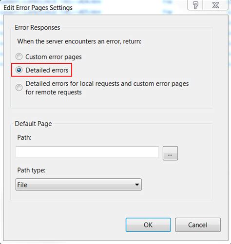Kb How To Display Detailed Error Messages In Iis Appian Knowledge Base Support Appian