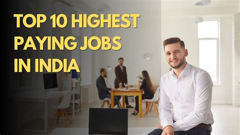 Top 10 Highest Paying Jobs In India Best Jobs For Better Future 2023
