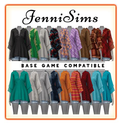 Sims 4 Base Game Clothes