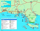 La Romana tourist map - Ontheworldmap.com
