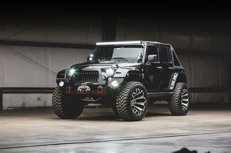 Heavily Modified 2017 Jeep Wrangler Is A Devilish Off Roader