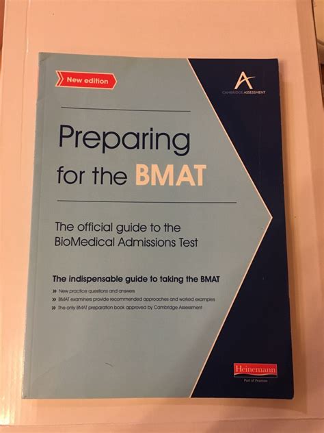 Preparing For The Bmat The Official Guide To The Biomedical Admissions