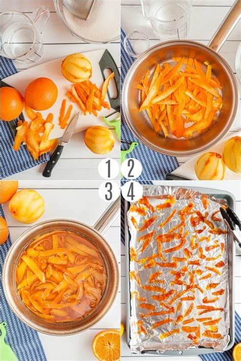 Candied Orange Peel Recipe Shugary Sweets